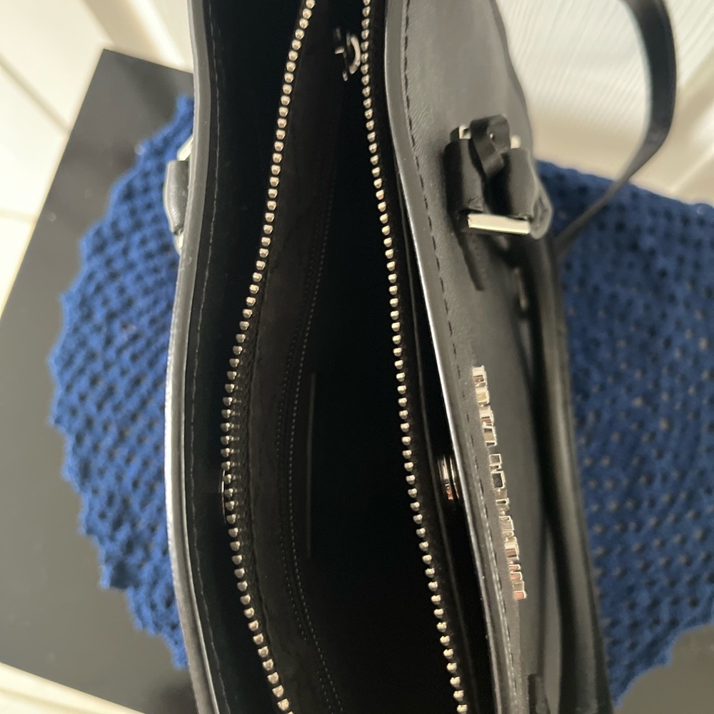 MICHAEL Michael Kors Black Satchel with Gold Accents - Picture 2 of 3